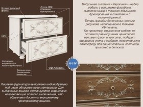 Модульная мебель Каролина Каталог Олмеко Мебель